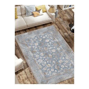 Dijital Baskılı Yıkanabilir Kaymaz Taban Salon Ve Oturma Odası Halısı 6642h 200x300 cm