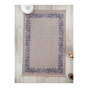 Dijital Baskılı Yıkanabilir Kaymaz Taban Salon Ve Oturma Odası Halısı 6108h 100x200 cm