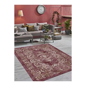 Dijital Baskılı Yıkanabilir Kaymaz Taban Salon Ve Oturma Odası Halısı 6205h 100x400 cm