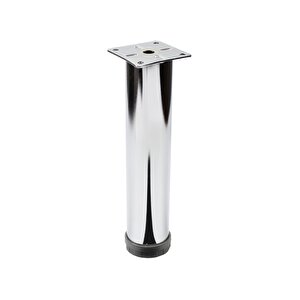 Mobilya Ayağı Metal 20 Cm Alttan Ayarlı 42 Mm Krom Ayak