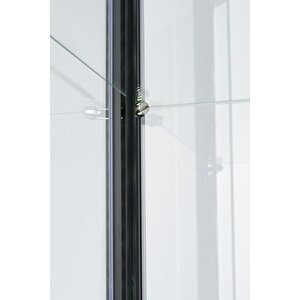 Camlı Vitrin - Camlı Dolap - Camlı Koleksiyon Vitrini - Cam Raf - Kurulu Ürün 180x80x40