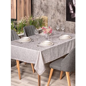 Jakarlı Dertsiz Masa Örtüsü Lavinia Lavanta 155x220