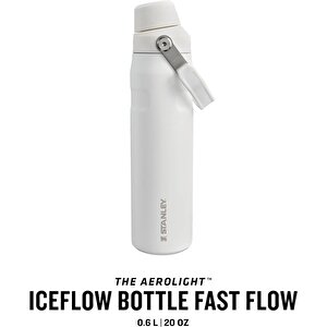 Stanley The Aerolight Iceflow 0.60 Lt Beyaz Soğuk Su Termosu