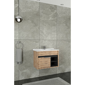 Napoli 65 Cm Beyaz Lavabolu Alt Modül Dorado