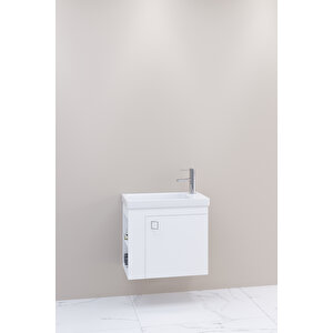 Poly 60 Cm Alt Modül Beyaz