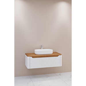Ardino 110 Cm Alt Modül Beyaz
