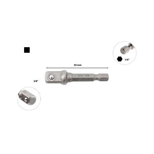 Ceta Lokma Adaptörü 3/8" - 1/4" X 50mm Bt/7020