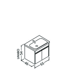Aden 65 Cm Alt Modül