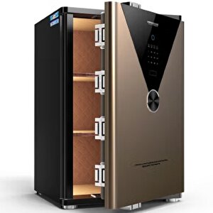 HAKAN KASA Vulcan Serisi Dijital Şifreli & Parmak İzli Akıllı Çelik Kasa DZ-60