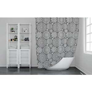 Günce Banyo Duş Perdesi 2882 Tek Kanat 1x180x200