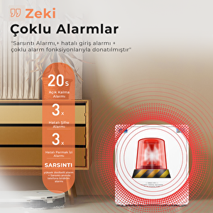 Armor Serisi Clr-dz-35 Wifi Akıllı Çelik Kasa