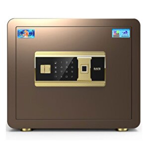 Akıllı Çelik Para Kasası Parmak İzli Şifreli Wifili Elegan Serisi  Dz-35