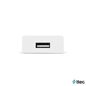 Ttec İphone Xs Max Smart Fast Charger 2.1a Seyahat Şarj Aleti + Lightning Usb Kablo