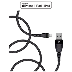 Apple Mfi Lisanslı İphone 6 Usba To Lightning 1.2metre Hızlı Data Ve Şarj Kablosu Siyah