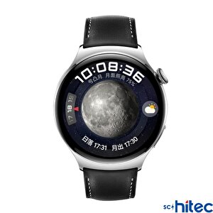 Schitec Watch 4 Amoled Ekran Android İos Harmonyos Uyumlu Akıllı Saat Siyah