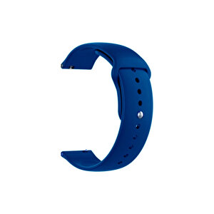 42-49mm Yeni Nesil Apple Uyumlu Akıllı Saat Kordonu Silikon Koyu Mavi