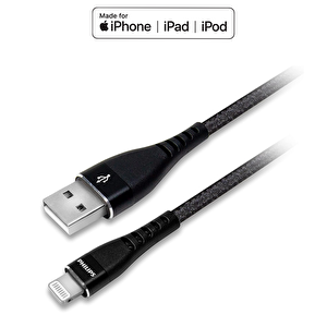 Apple Mfi Lisanslı İphone 12 Pro Max Usba To Lightning 1.2metre Hızlı Data Ve Şarj Kablosu Siyah