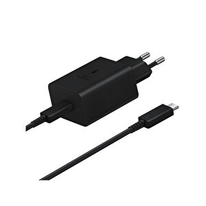 Ep-t4510x Type-c Süper Hızlı Şarj Cihazı 45w Siyah Samsung Türkiye Garantili