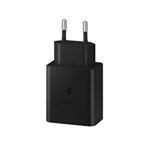 Ep-t4510x Type-c Süper Hızlı Şarj Cihazı 45w Siyah Samsung Türkiye Garantili