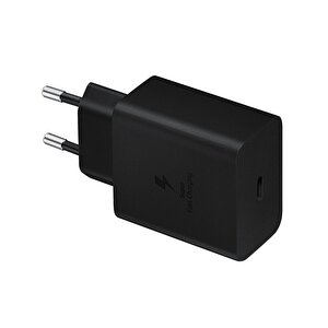 Ep-t4510x Type-c Süper Hızlı Şarj Cihazı 45w Siyah Samsung Türkiye Garantili