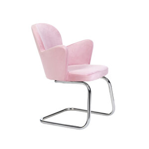 Ürün Ölçüleri: Yükselik: 46 Cm Oturum Derinliği: 46 Cm Oturum Eni: 44 Cm Sırt Yüksekliği: 43 Cm Pembe