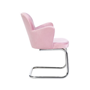 Ürün Ölçüleri: Yükselik: 46 Cm Oturum Derinliği: 46 Cm Oturum Eni: 44 Cm Sırt Yüksekliği: 43 Cm Pembe