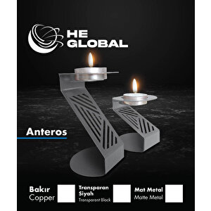 Anteros 2'li Mumluk Seti Metal