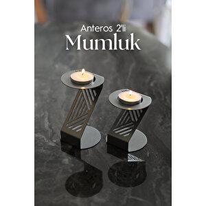 Anteros 2'li Mumluk Seti Metal