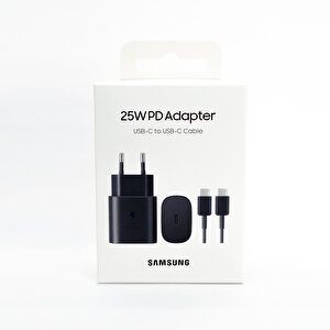 Samsung Galaxy M34 5g Fast Charging 25w Type-c Çıkışlı Kablolu Şarj Aleti Siyah(samsung Türkiye Garantili)
