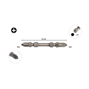 Cb/662tm Çift Taraflı Yıldız Bits Uç (torsion)