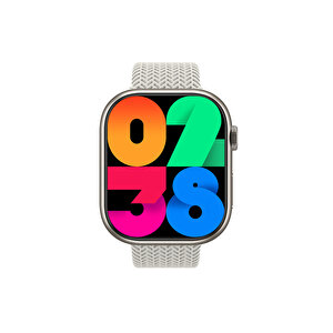 Watch Hk9 Pro Plus Amoled Ekran Android İos Harmonyos Uyumlu Akıllı Saat Gri