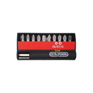Cb/st112 11 Parça Bits Uç Takımı - Yıldız/pozidriv