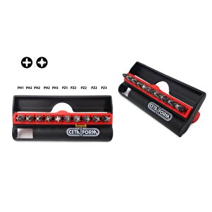Cb/st112 11 Parça Bits Uç Takımı - Yıldız/pozidriv