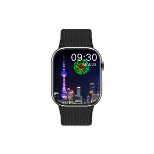 Watch Hk9 Pro Plus Amoled Ekran Android İos Harmonyos Uyumlu Akıllı Saat Siyah