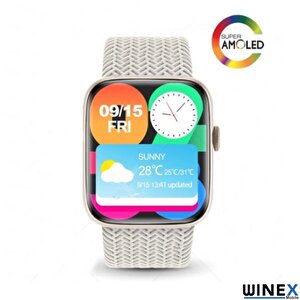 Winex Watch Hk9 Pro Plus Amoled Ekran Android İos Harmonyos Uyumlu Akıllı Saat Siyah