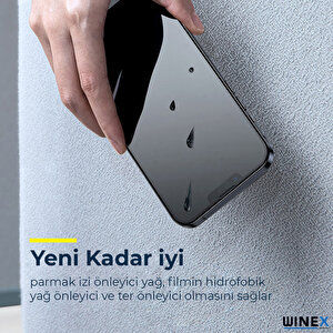 Infınıx Note 10 Pro Sadece Ön Kılıflı Kesim Ekran Koruyucu Kaplama