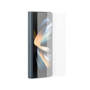 Samsung Galaxy Z Fold 3 Sadece Ön Kılıflı Kesim Ekran Koruyucu Kaplama