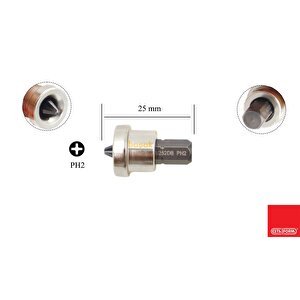 Cb/252db Şapkalı Yıldız Bits Uç (alçıpan Için)