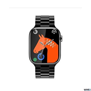 Watch 8 Ws92 Max Amoled Ekran Android İos Harmonyos Uyumlu Akıllı Saat Siyah