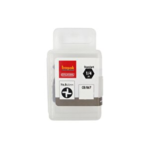 Torq-set Uçlu No 8 X 25 Mm Bits Cb/867