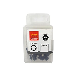 T10 X 25 Mm Darbeli Torx Bits Uç Cb/806tm