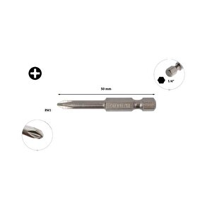 Ph1 X 50 Mm Yıldız Bits Uç Cb/491