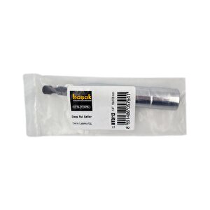 13 Mm 1/4" Girişli Derin Lokma Uç Btd/13