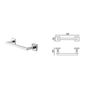 Kumru Kare Uzun Havluluk 30 Cm -ku10-019