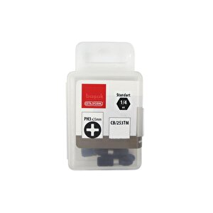 Ph3 X 25 Mm Darbeli Yıldız Bits Uç Cb/253tm
