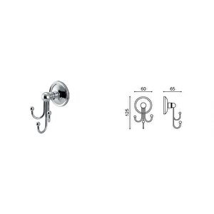 Bella Klasi̇k 3lü Banyo Askilik-40-009