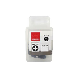 Ph1 X 25 Mm Darbeli Yıldız Bits Uç Cb/251tm