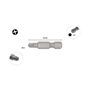 Torq-set Uçlu Bits No 5 X 32mm Cb/860305
