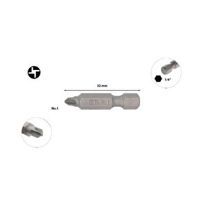 Torq-set Uçlu Bits No 1 X 32mm Cb/860301