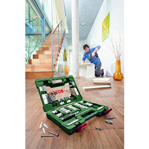Bosch V-line 91 Parça Vidalama Ve Matkap Ucu Aksesuar Seti - 2607017195